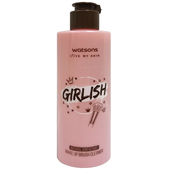 น้ำยาล้างแปรงแต่งหน้า Watsons Girlish Make Up Brush Cleaner