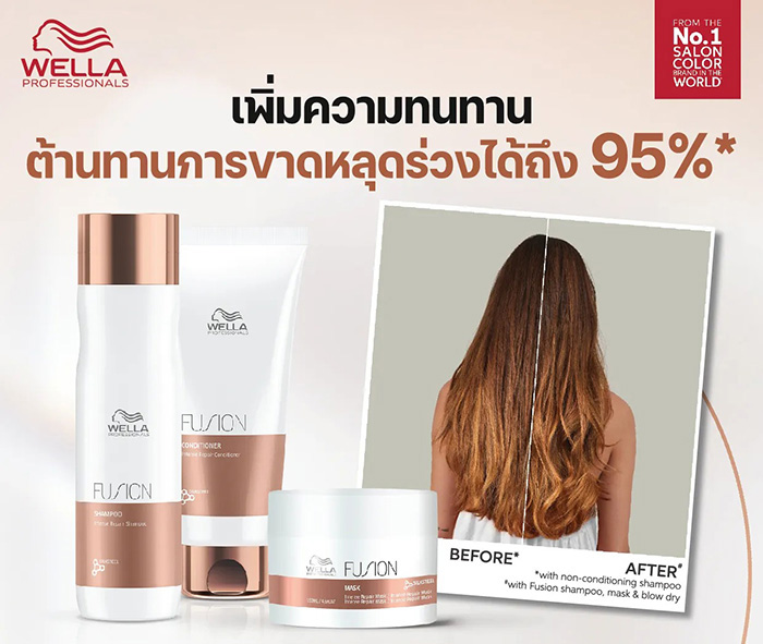 ทรีทเมนท์มาส์ก Wella Professionals Fusion Intense Repair Hair Mask for Damaged Hair
