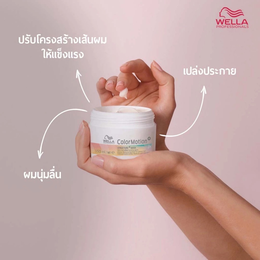 มาส์กบำรุงเส้นผม Wella Professionals ColorMotion+ Structure+ Mask