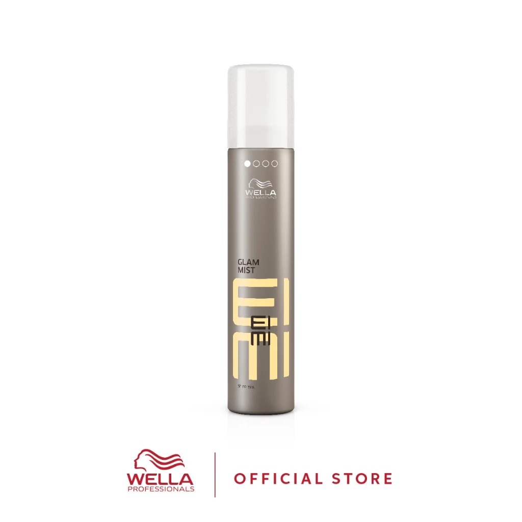 สเปร์ยบำรุงเส้นผม Wella Professionals Eimi Glam Mist Luminous Shine Light Hold Hairspray with Humidity, UV and Heat Protection