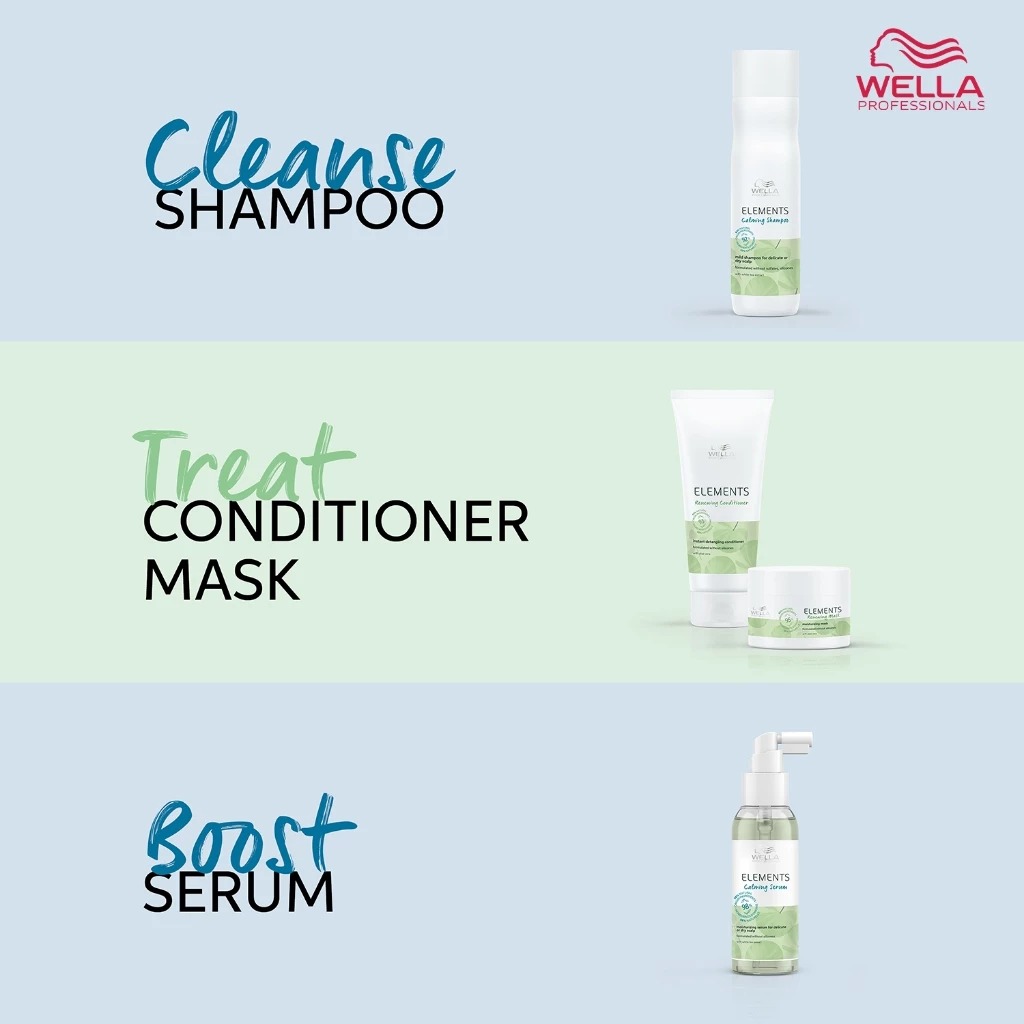 เซรั่มบำรุงหนังศรีษะ Wella Professionals Elements Calming Serum