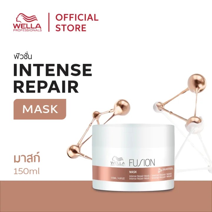 มาส์กบำรุงเส้นผม Wella Professionals Fusion Intense Repair Hair Mask for Damaged Hair
