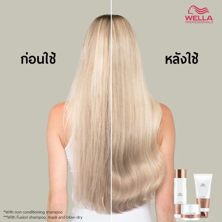 มาส์กบำรุงเส้นผม Wella Professionals Fusion Intense Repair Hair Mask for Damaged Hair