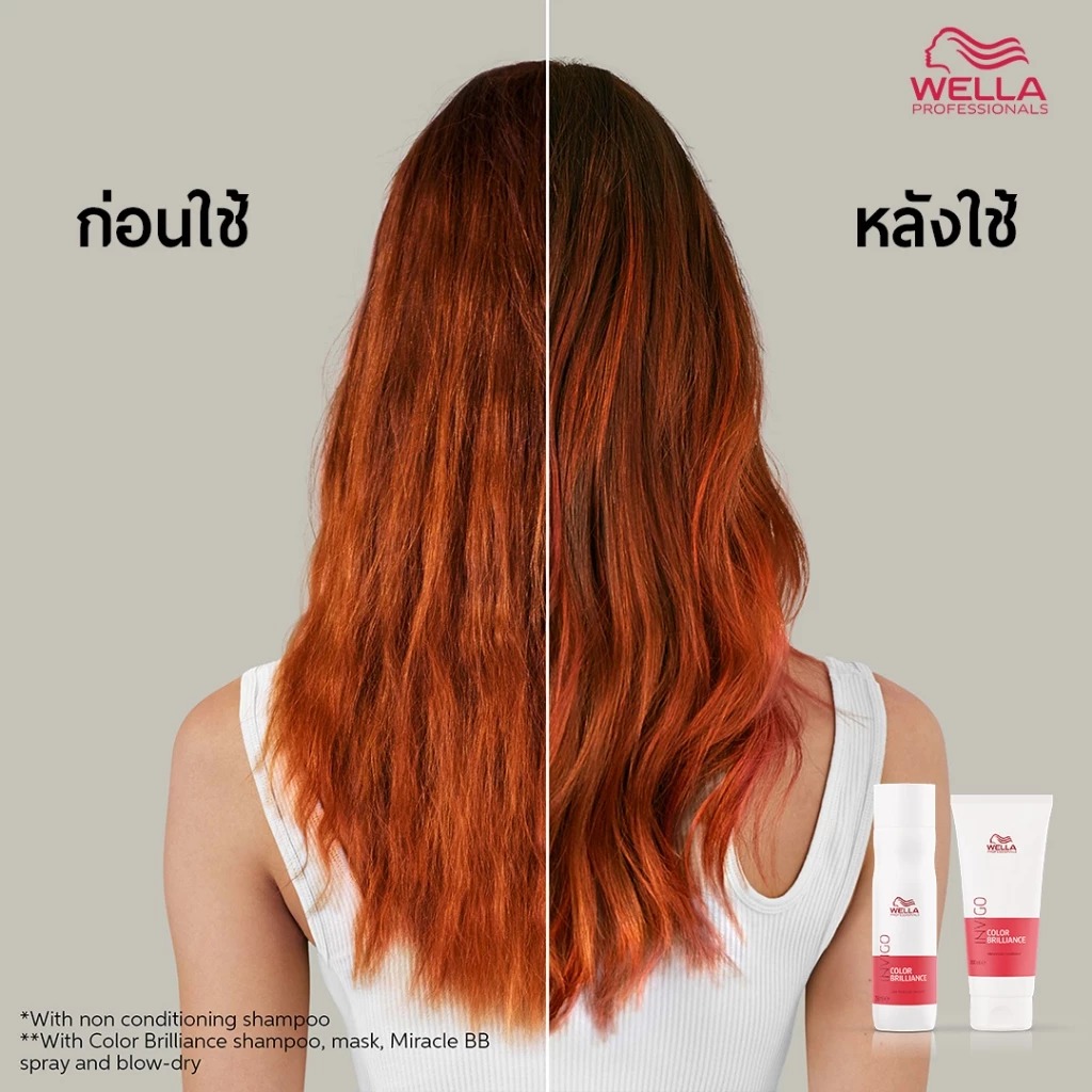 ครีมบำรุงผม Wella Professionals Invigo Color Brilliance Conditioner for Fine/Normal Colored Hai