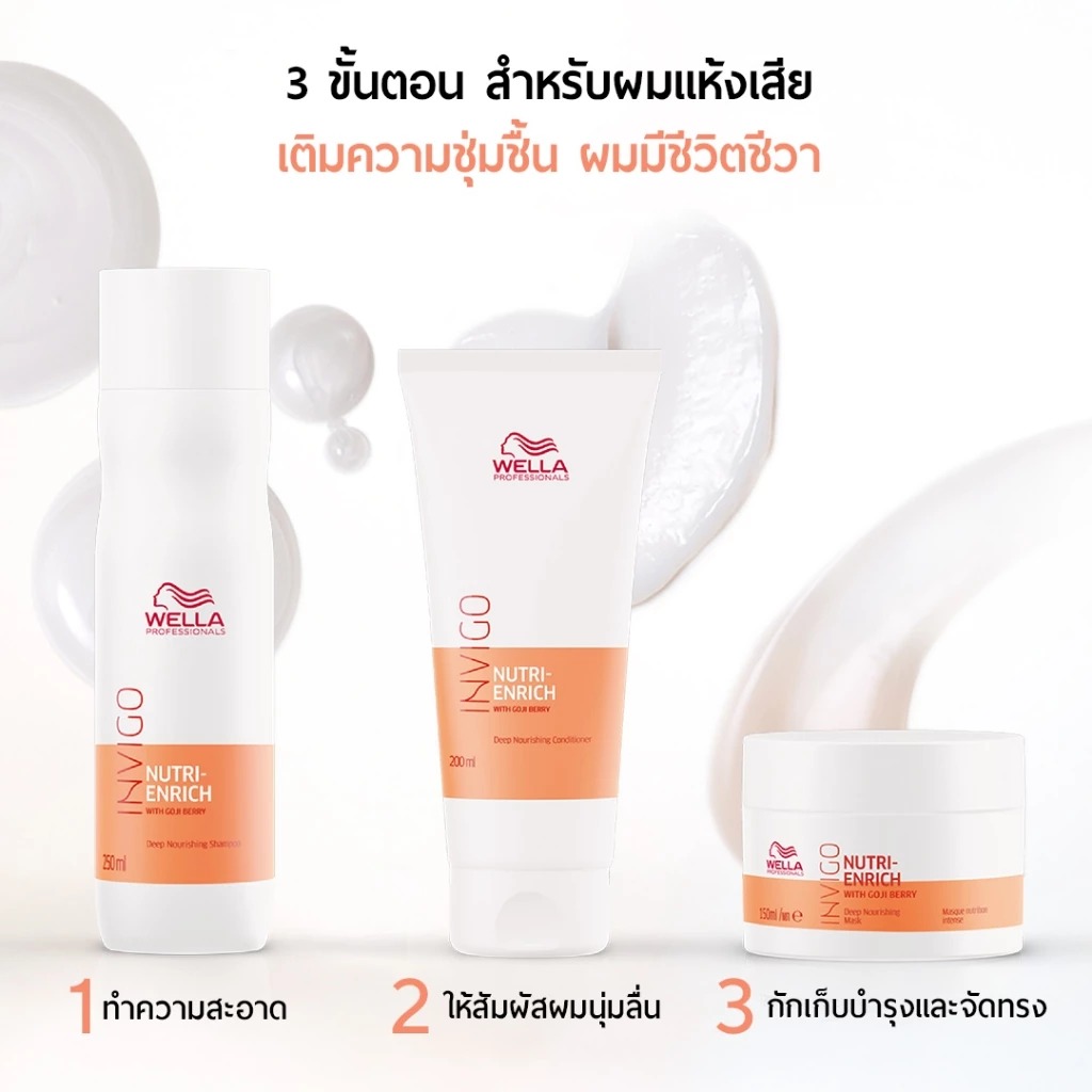 ครีมบำรุงผม Wella Professionals Invigo Nutri-Enrich Conditioner