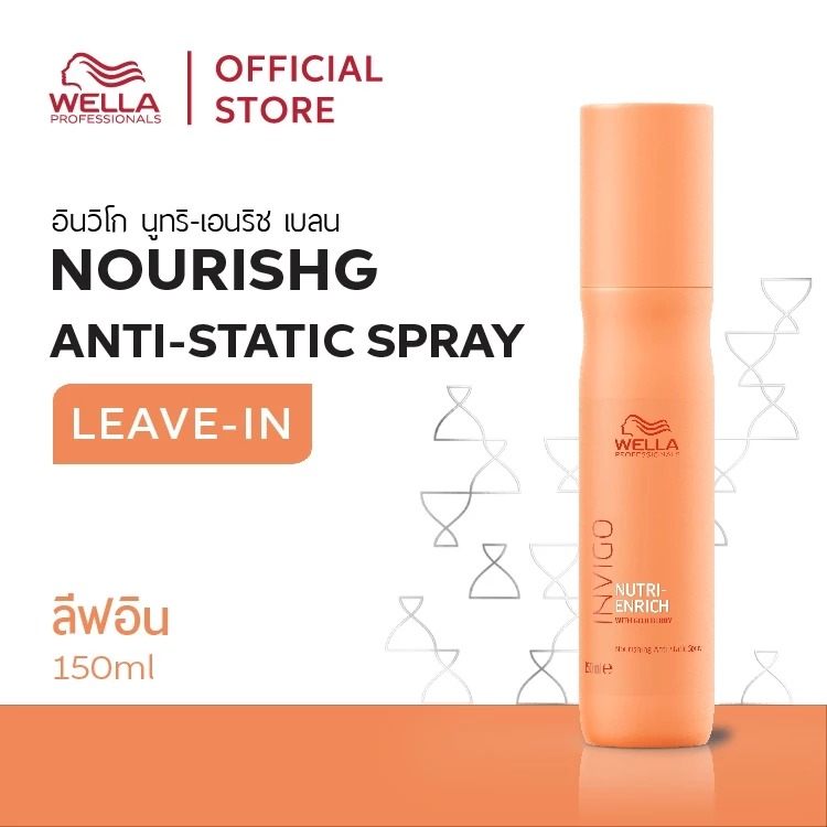 สเปร์ยบำรุงผม Wella Professionals Invigo Nutri-Enrich Deep Nourishing Anti-Static Spray