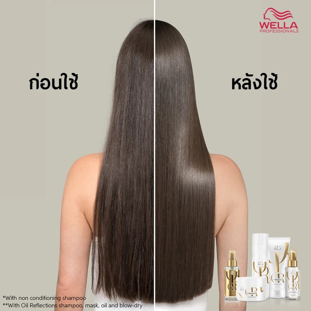 ออยล์บำรุงเส้นผม Wella Professionals Oil Reflections Luminous Smoothening Hair Oil