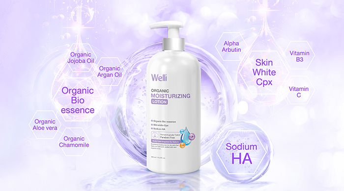 โลชั่นบำรุงผิว Welli Organic Body Lotion