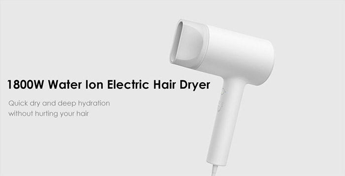 Xiaomi Portable Water Ion Electric Hair Dryer ไดร์เป่าผม