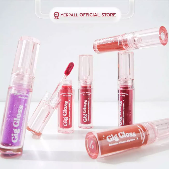 ลิปกลอส Yerpall Gig Gloss Intensive Vitamin Lip Gloss