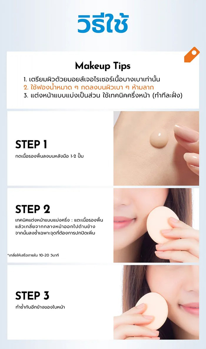 รองพื้นเนื้อน้ำ Y.O.U NoutriWear+ Perfect Cover Velvet Liquid Foundation SPF 35 PA++