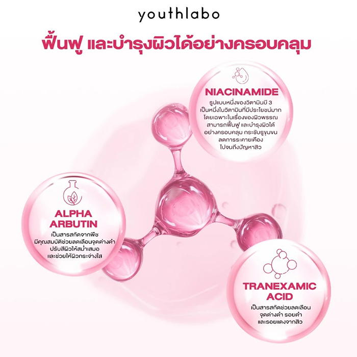 เซรั่ม YOUTHLABO Youthrenol™ Pink Toning Serum