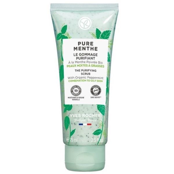 สครับ Yves Rocher Oil Control Purifying Face Scrub