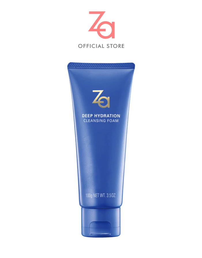 โฟมล้างหน้า Za Deep Hydration Cleansing Foam