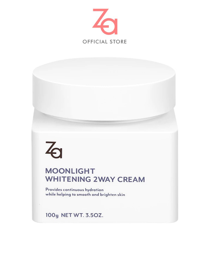 ครีมบำรุงผิวสำหรับกลางคืน Za Moonlight Whitening 2 Way Cream