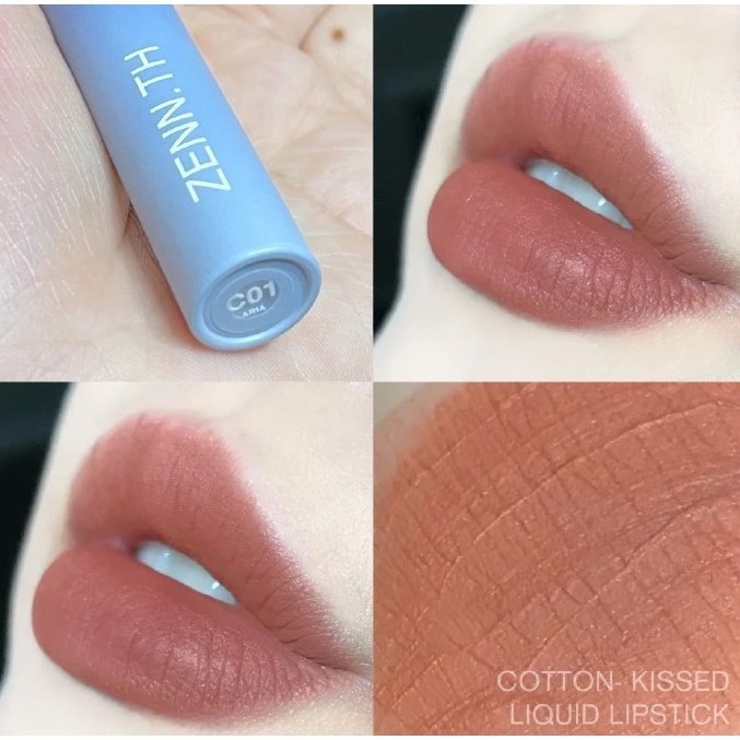 ลิปสติก ZENN.TH Cotton-kissed Liquid Lipstick