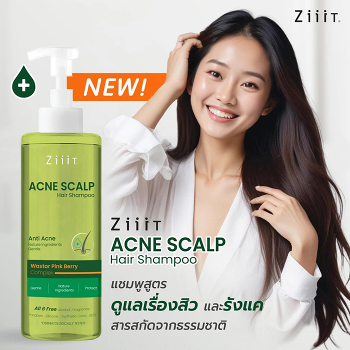 แชมพู ZiiiT Shampoo Acne Scalp Hair