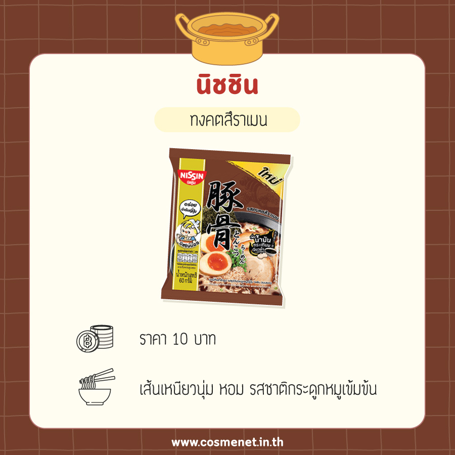 รีวิว นิชชินทงคัตสึราเมน