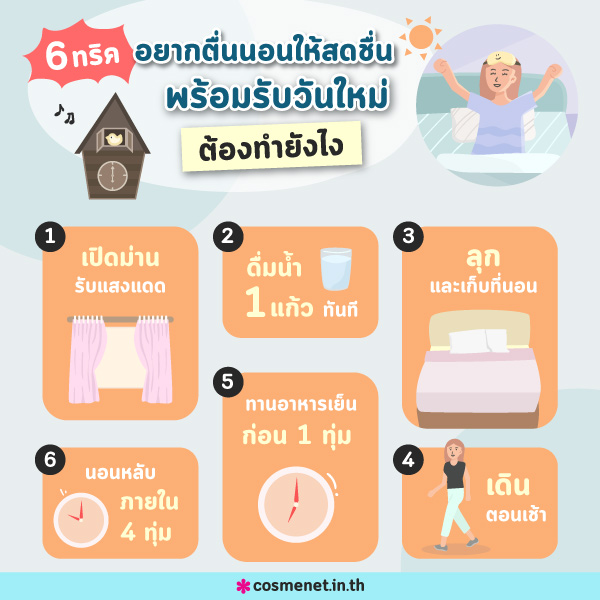 ซึมเศร้าตอนเช้า เช้าแล้วยังอยู่บนที่นอน Morning Depression