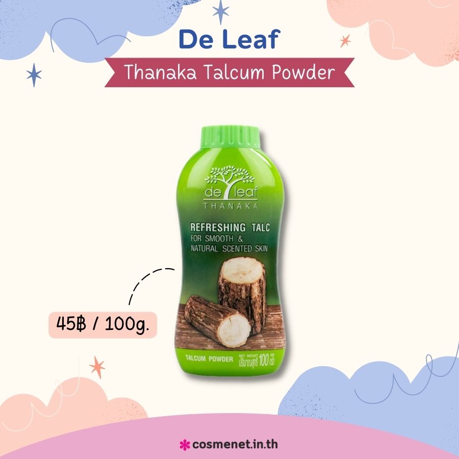 De Leaf Thanaka Talcum Powder