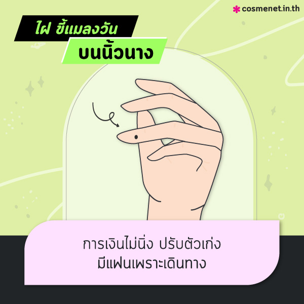 ทำนาย ไฝ ขี้แมลงวันที่มือ ขี้แมลงวันจุดไหนดีไม่ดี