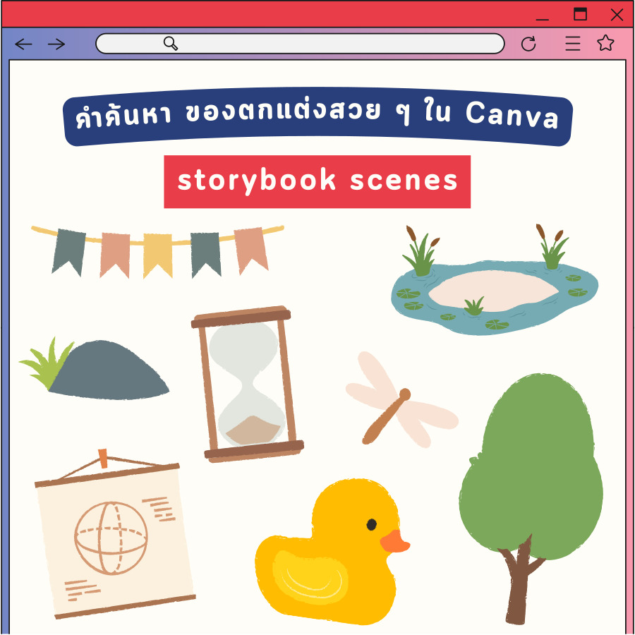 คำค้นหา ของตกแต่ง Canva สวย ๆ