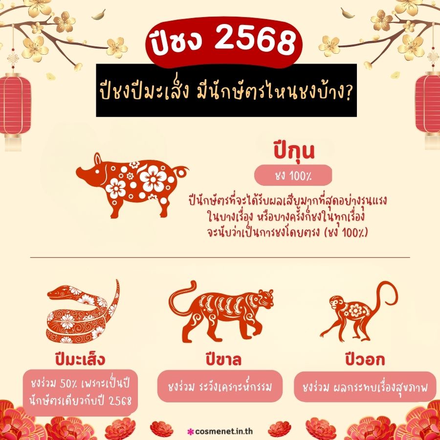 ปัชงปีมะเส็ง ปีชง2568 แก้ชงปีชง แก้ชงที่ไหนดี