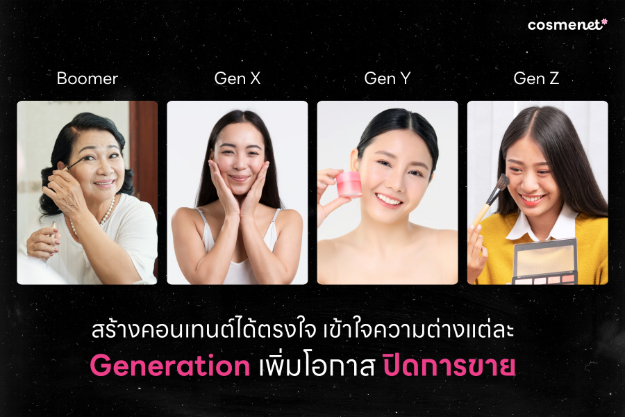 สร้างคอนเทนต์แต่ละ Generation