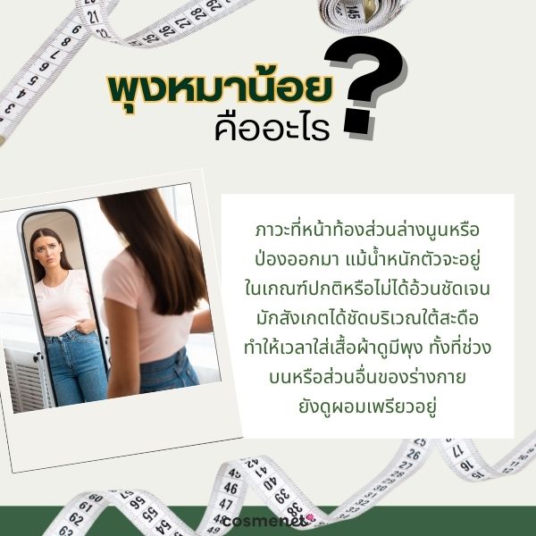 ท้องล่างหรือพุงหมาน้อย คืออะไร?