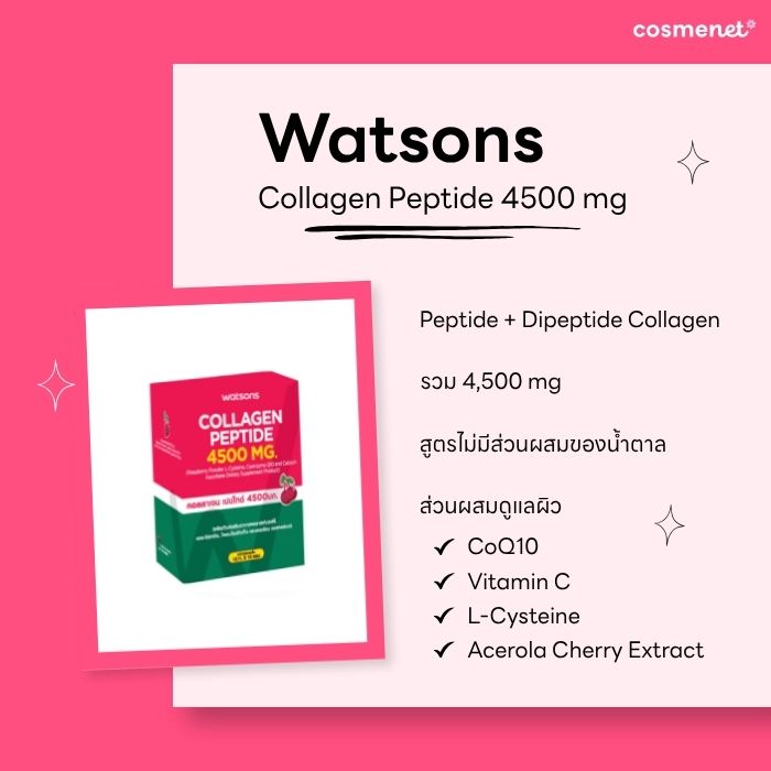 Watsons Collagen Peptide 4500 mg Watsons Collagen Peptide 4500 mg