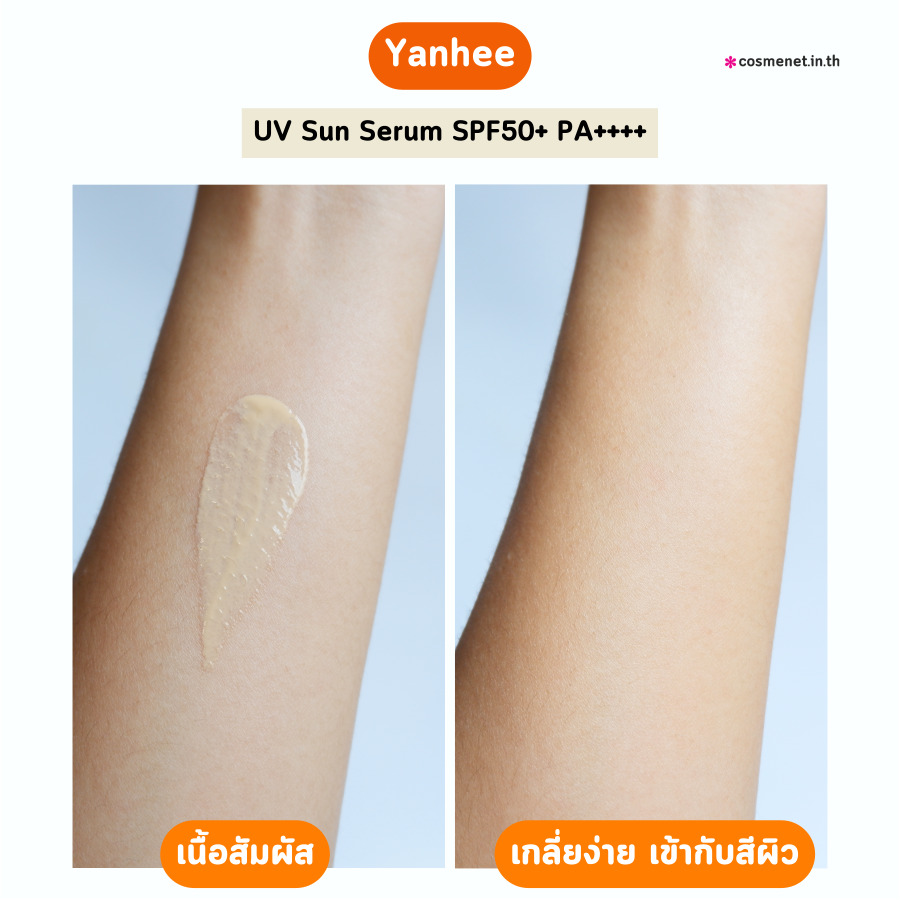 รีวิว ผลิตภัณฑ์กันแดด กันน้ำ กันเหงื่อ แบบซอง ราคาหลักสิบ