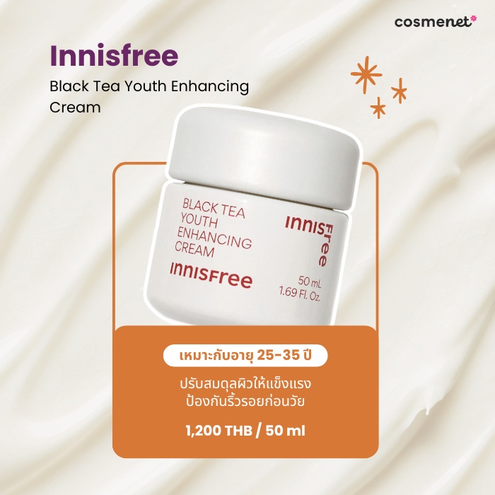 ไนท์ครีมลดริ้วรอย Innisfree