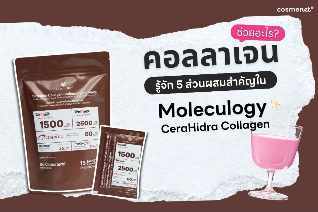 อ่านเพิ่มเติมเกี่ยวกับ CeraHidra Collagen