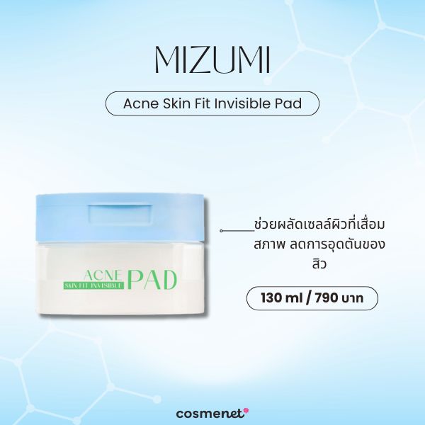 MizuMi Acne Skin Fit Invisible Pad