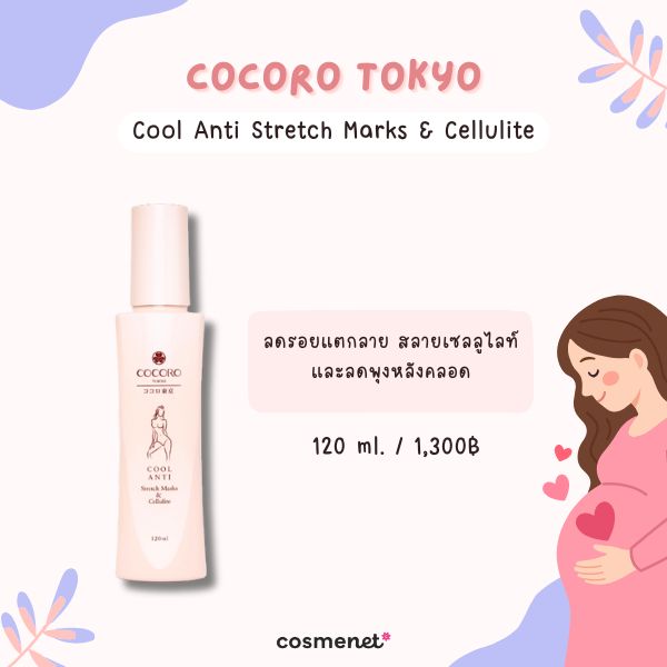 Cocoro Tokyo Cool Anti Stretch Marks & Cellulite