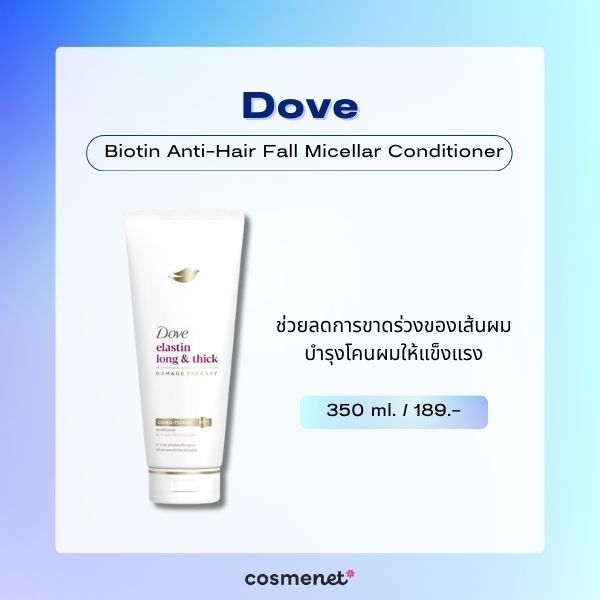 Dove Biotin Anti-Hair Fall Micellar Conditioner