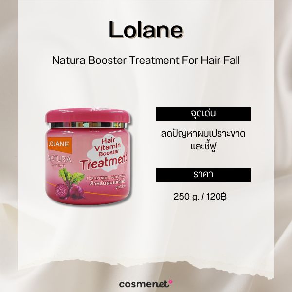 Lolane Natura Booster Treatment For Hair Fall