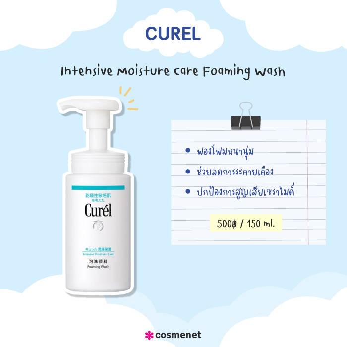 CUREL Intensive Moisture Care Foaming Wash