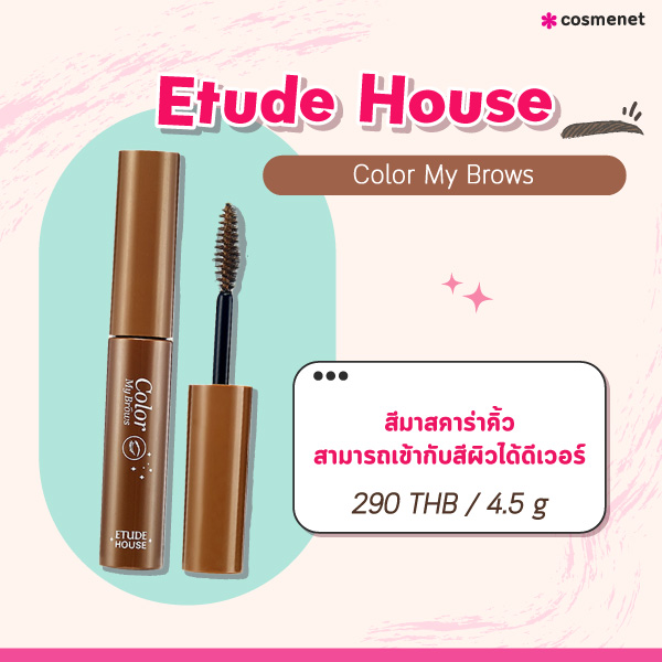 มาสคาร่าคิ้ว Etude House Color My Brows