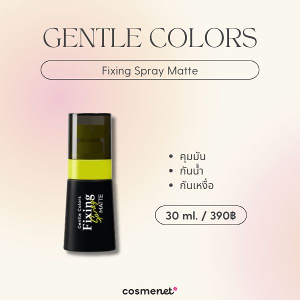 GENTLE COLORS Fixing Spray Matte