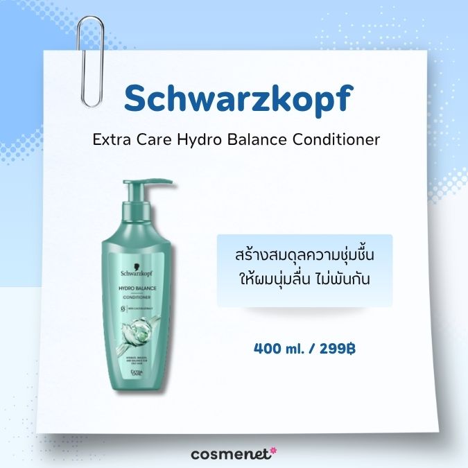 Schwarzkopf Extra Care Hydro Balance Conditioner