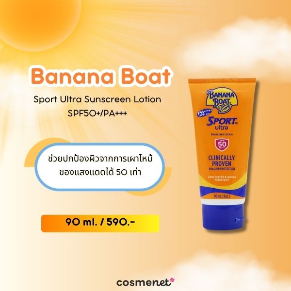 Banana Boat Sport Ultra Sunscreen Lotion SPF50+/PA+++