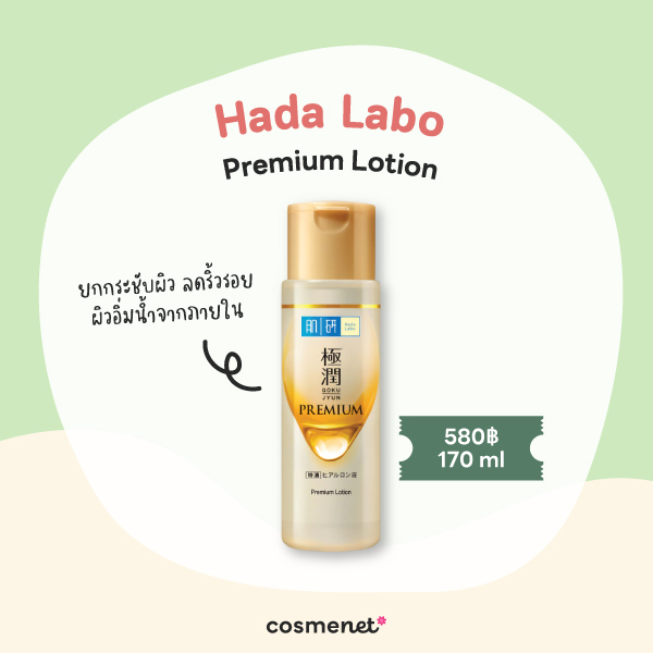 น้ำตบกระชับรูขุมขน Hada Labo Premium Lotion