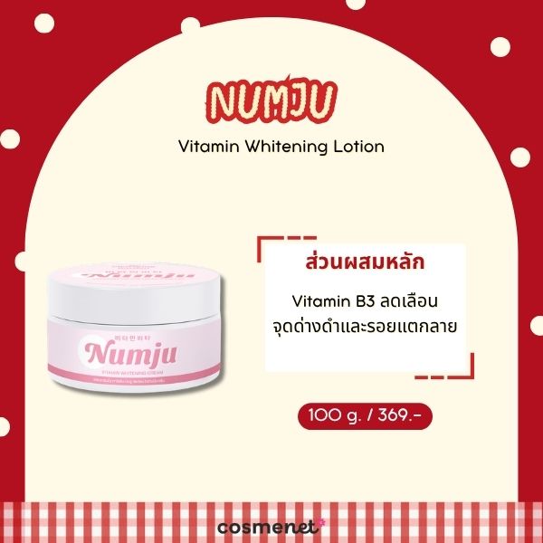 Numju Vitamin Whitening Lotion