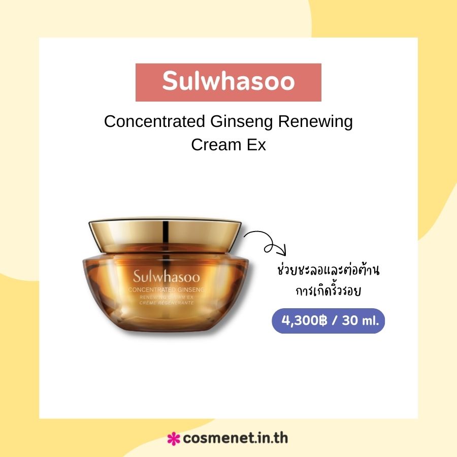 Sulwhasoo Concentrated Ginseng Renewing Cream Ex 