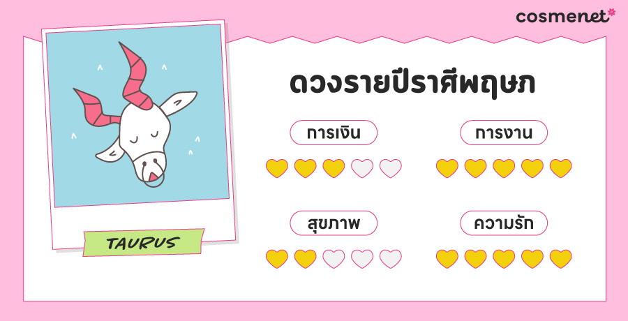 ดูดวง 2568 ราศีพฤษภ