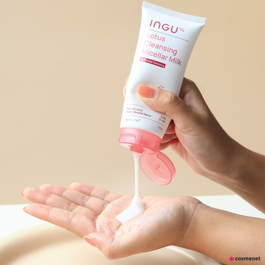 คลีนซิ่งมิลค์ INGU Lotus Cleansing Micellar Milk