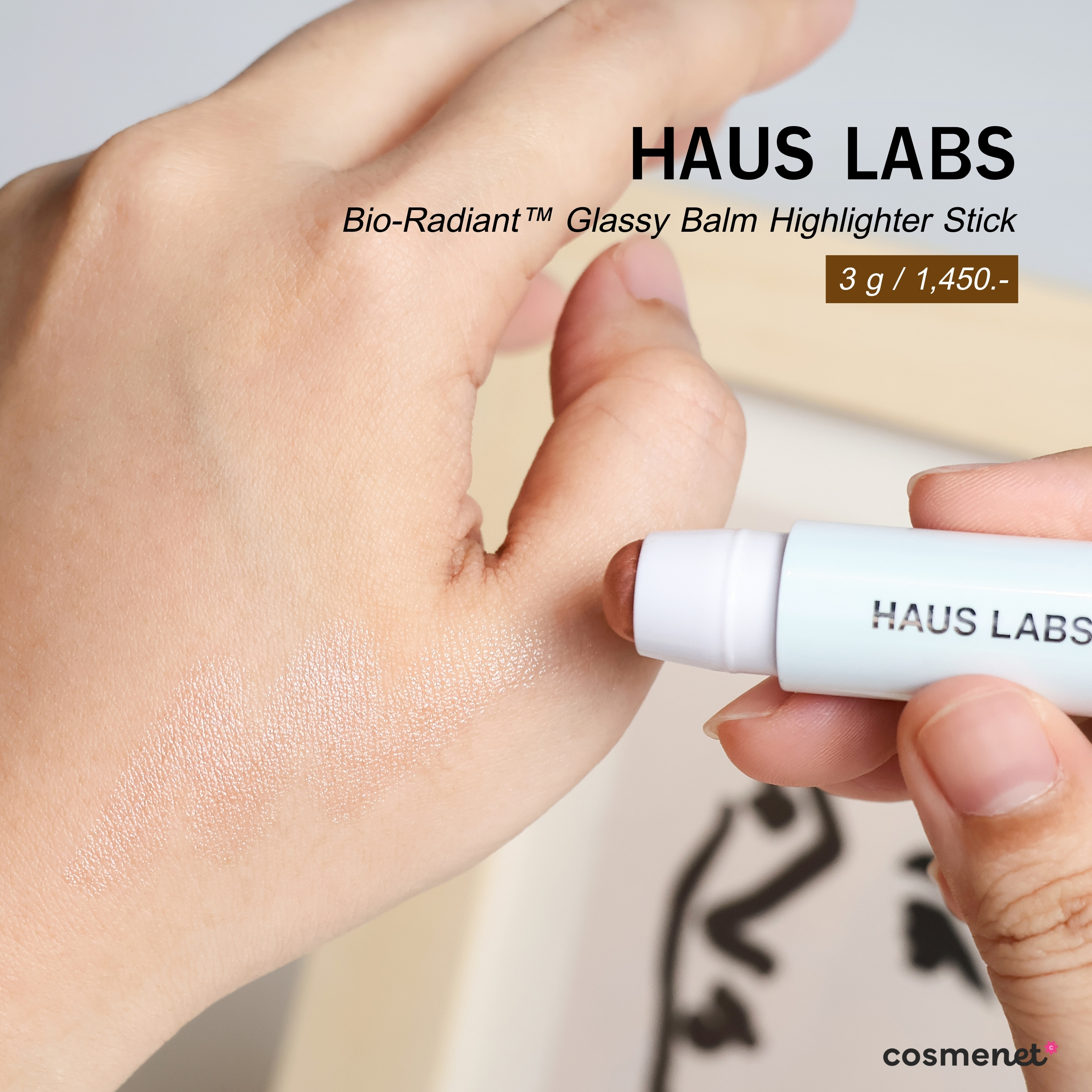 รีวิวไฮไลท์สติ๊ก HAUS LABS by Lady Gaga