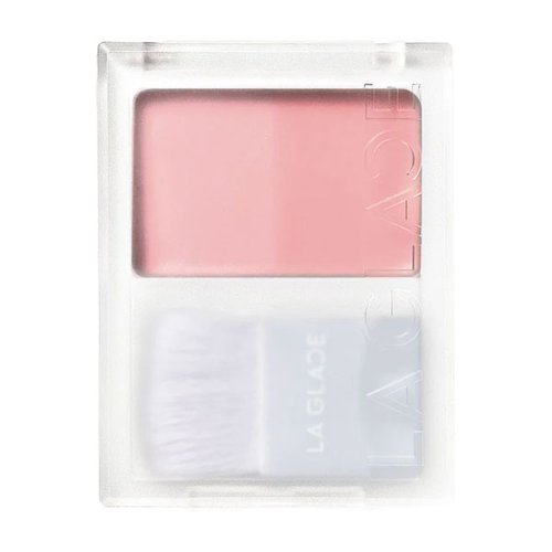รีวิวบลัชออน LA GLACE Brattitude Two Tone Powder Blush