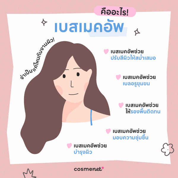 แจกลิสต์ 7เมคอัพเบสยี่ห้อไหนดี? มอบงานผิวสวย แต่งหน้าติดทนตลอดวัน